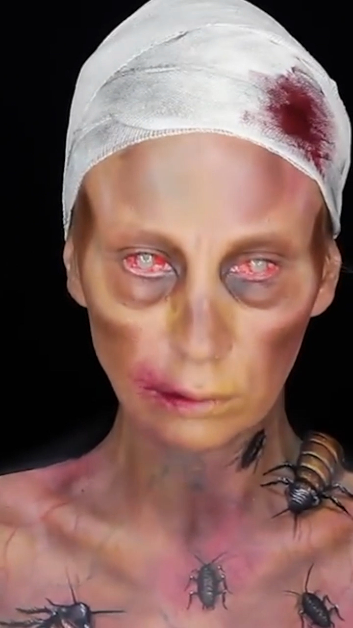 恐怖僵尸妆容0769♀15