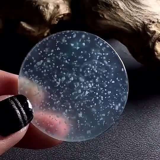 高冰翡翠木那料雪花棉