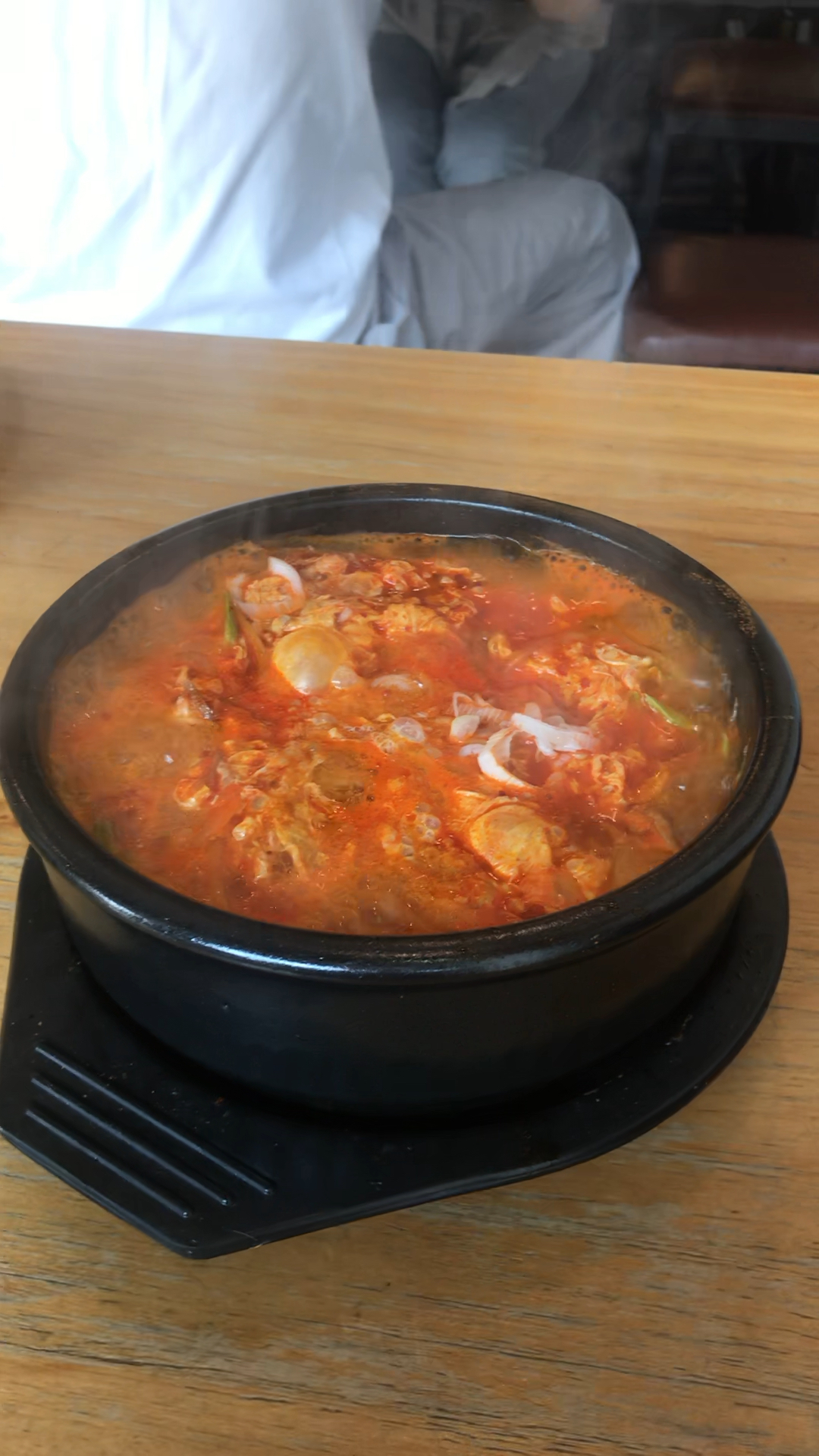 韩国汤饭,左边:深大附近.