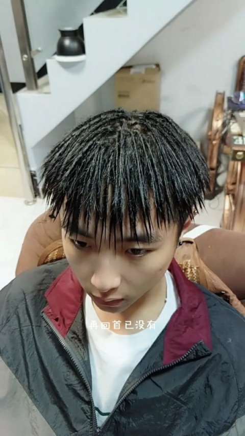 小青龙同款黑人烫脏辫