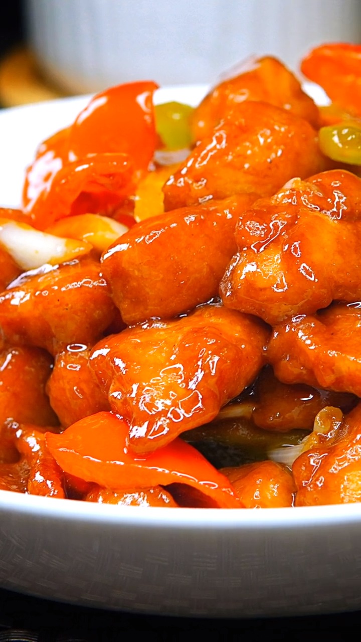 酸甜鸡块 美味可口