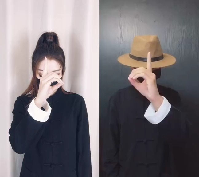 天涯何处觅知音.和手舞宽 一起 合拍 cindy 手指舞