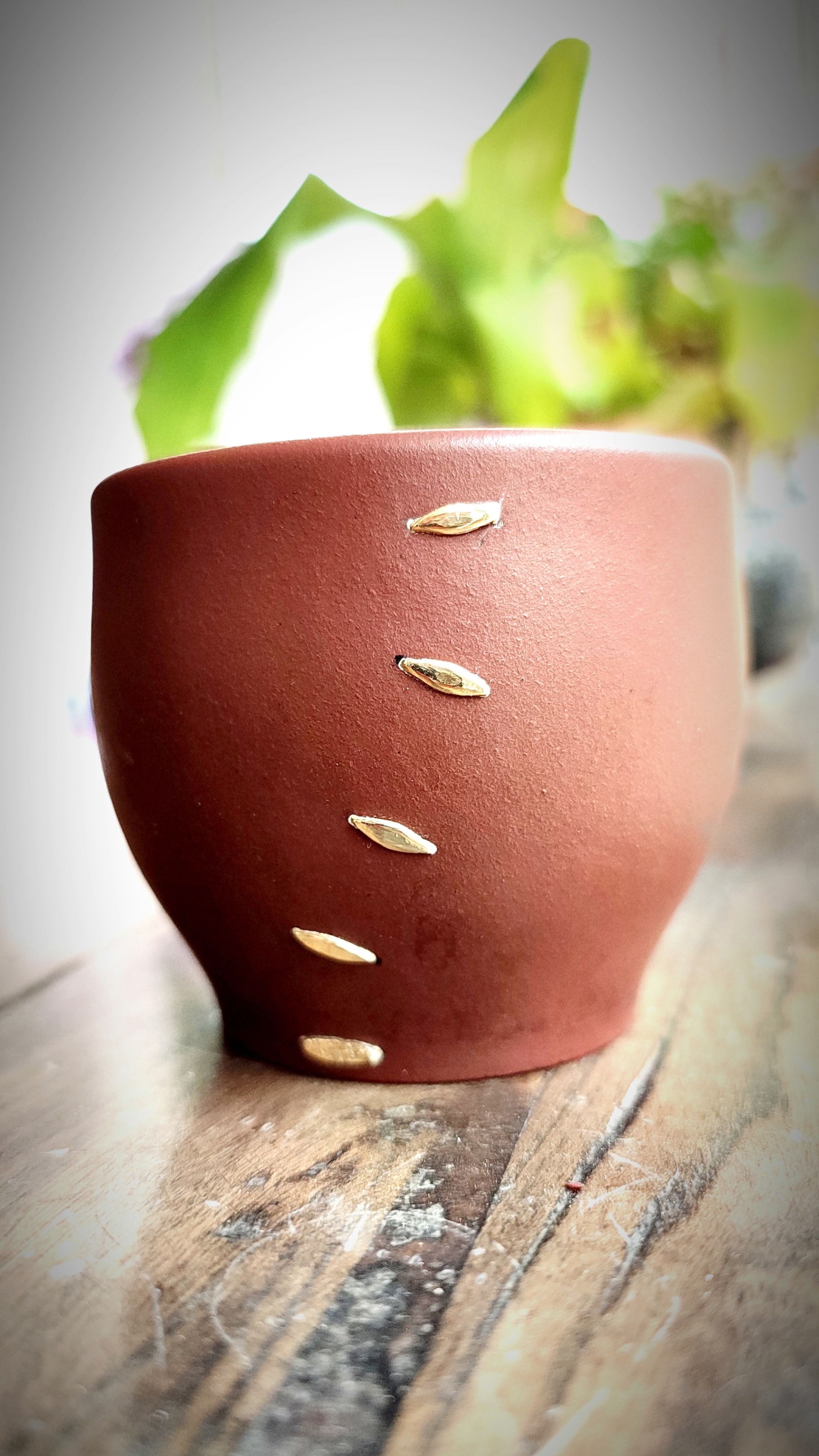 锔瓷修复紫砂杯#锔钉#锔瓷#紫砂杯修复