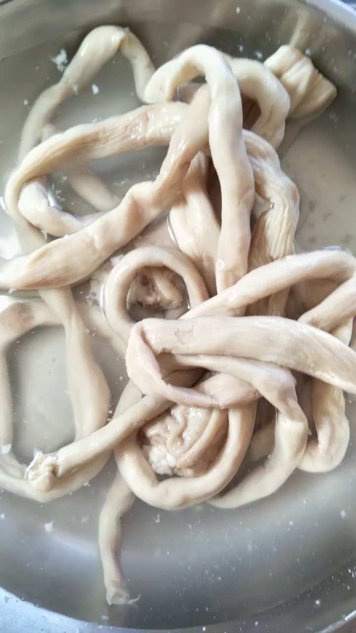 羊肠子汤,有没有不喜欢吃肠子的小伙伴?