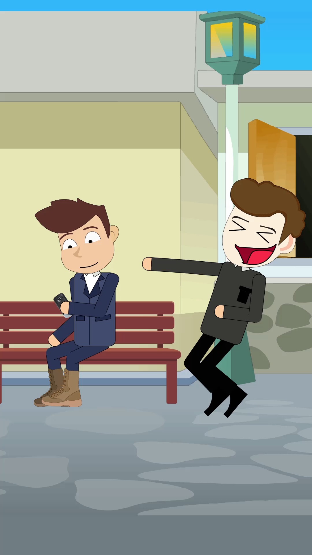 嘲笑别人,往往受伤的是自己#搞笑 #动漫