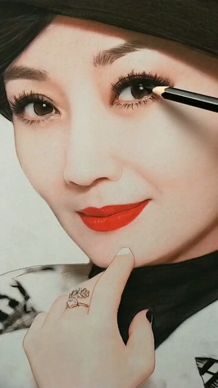 手绘 #明星赵雅芝