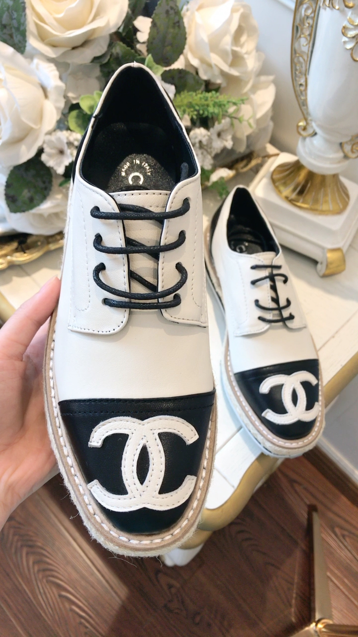 chanel 小香松糕鞋