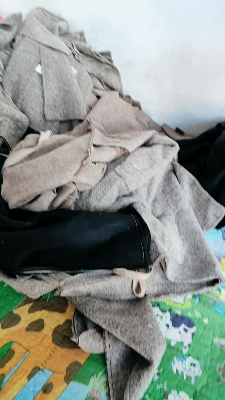 手缝羊绒大衣外发,在家赚钱带孩子两不误