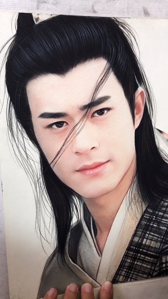 有人喜欢看他演的杨过吗?#手绘