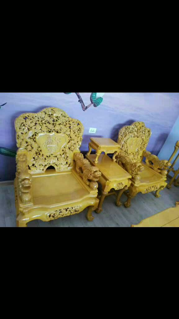 榧木沙发工艺品厂家直销