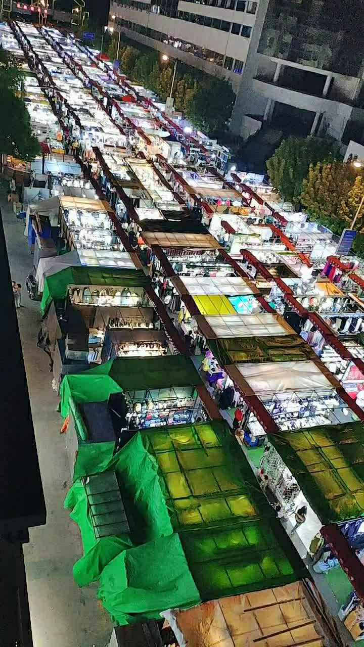 中国最大夜市,义乌宾王夜市