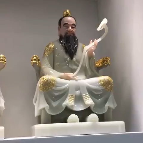 福生无量天尊!三清天尊神像