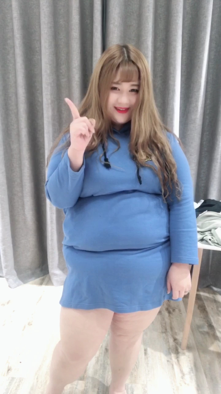 大胖妞自信最美