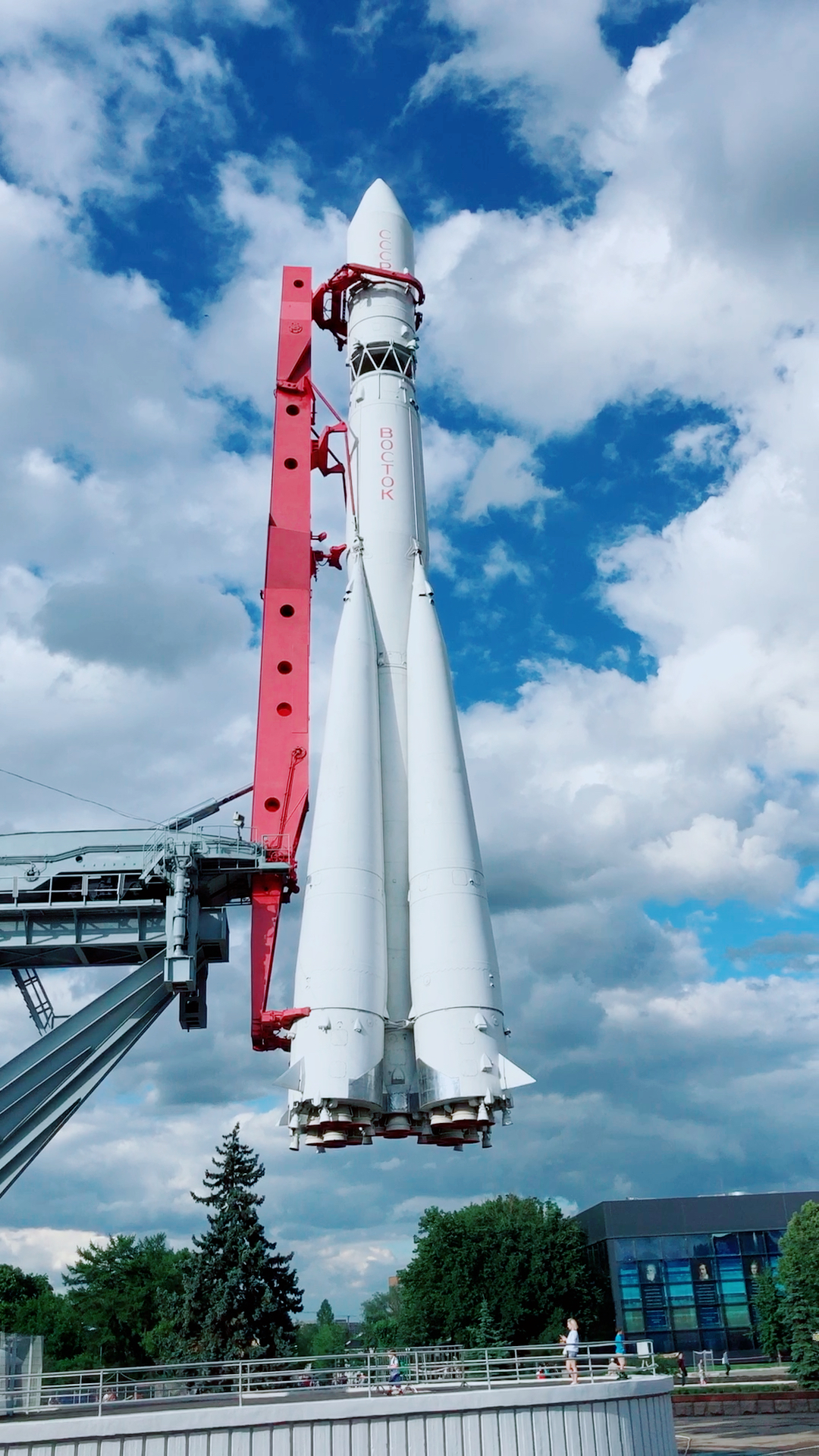 多角度近距离观苏联东方号太空飞船
