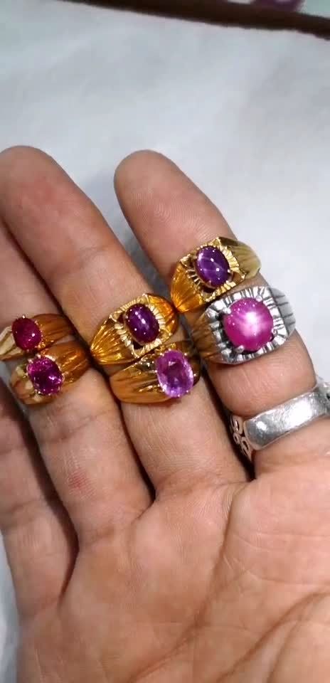 幸运之光珠宝缅甸天然抹谷红宝石