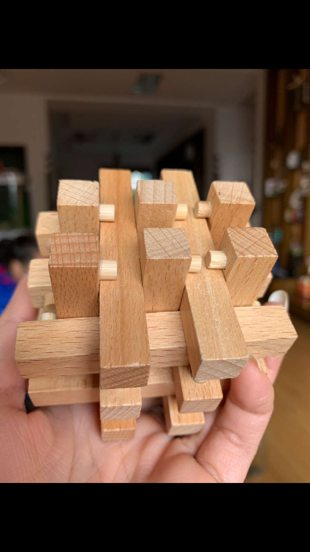 孔明锁24根,运用古代房屋建筑的原理