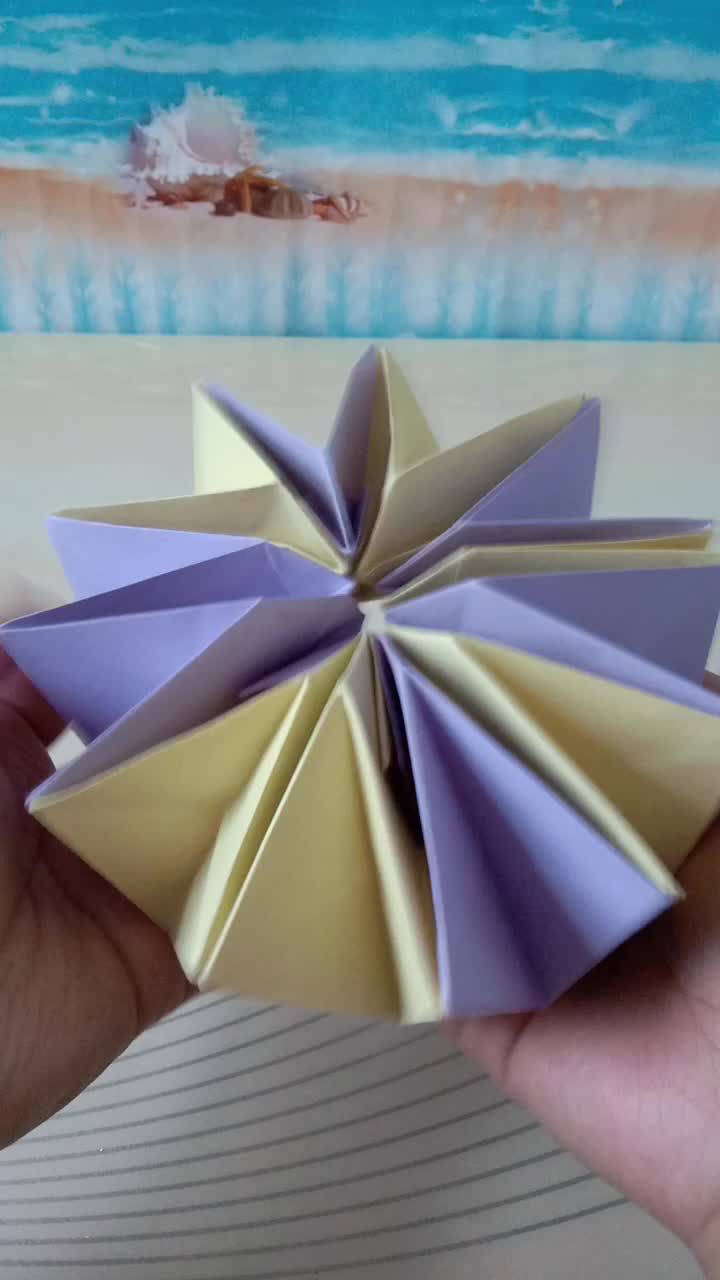 无限翻转的万花筒折纸(上)