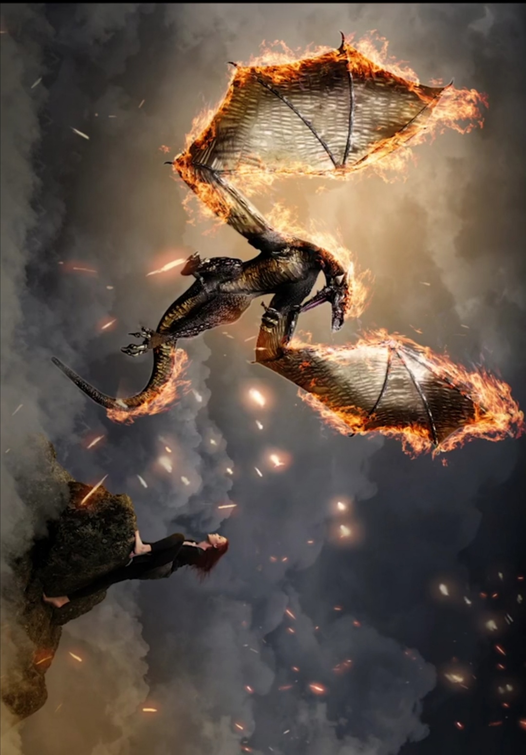 今天整个火翼龙少女,你们看看还行吗?