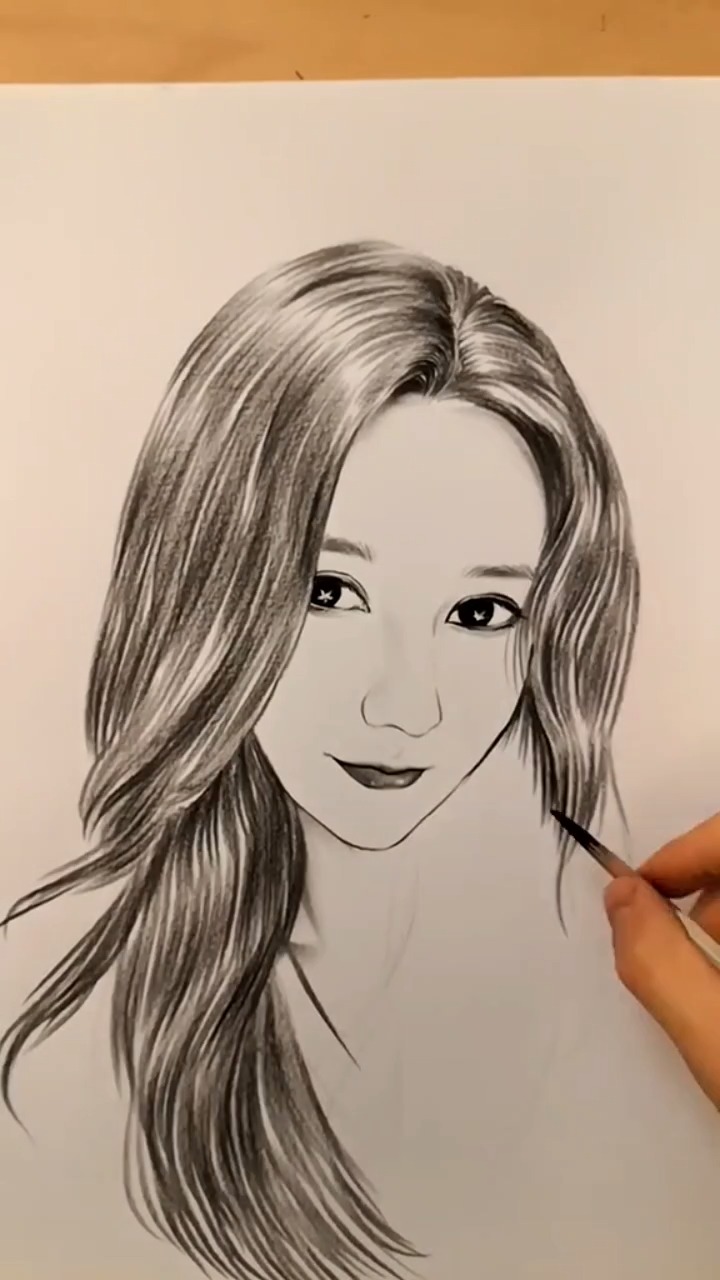 这是你心目中的中分女神吗?#创意绘画