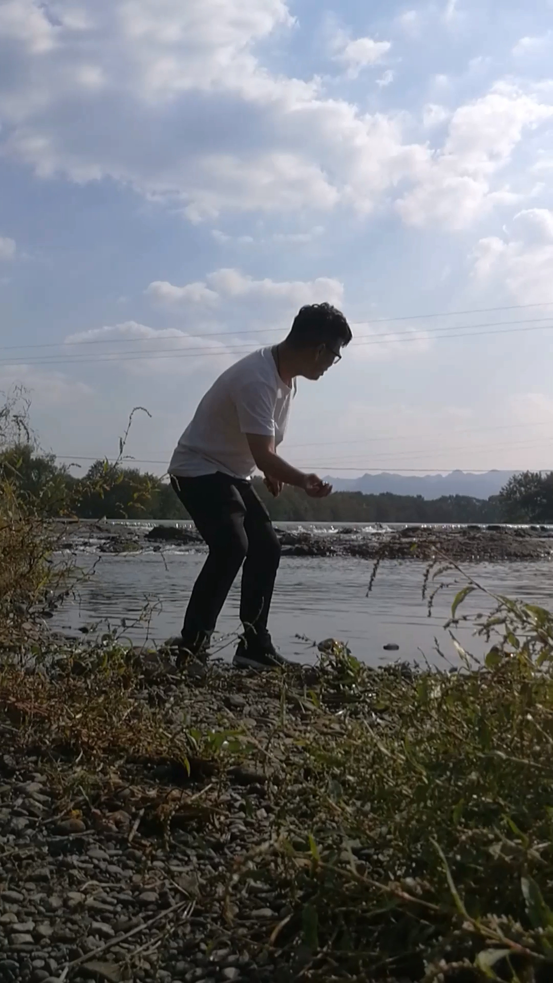 儿时的游戏/打水漂