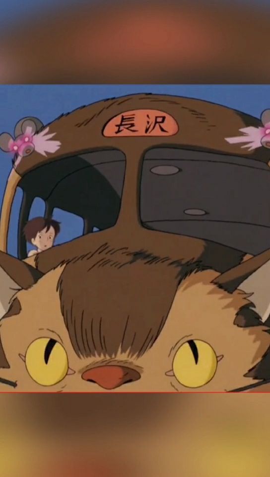 【龙猫】好想坐一次猫车,太酷了吧!