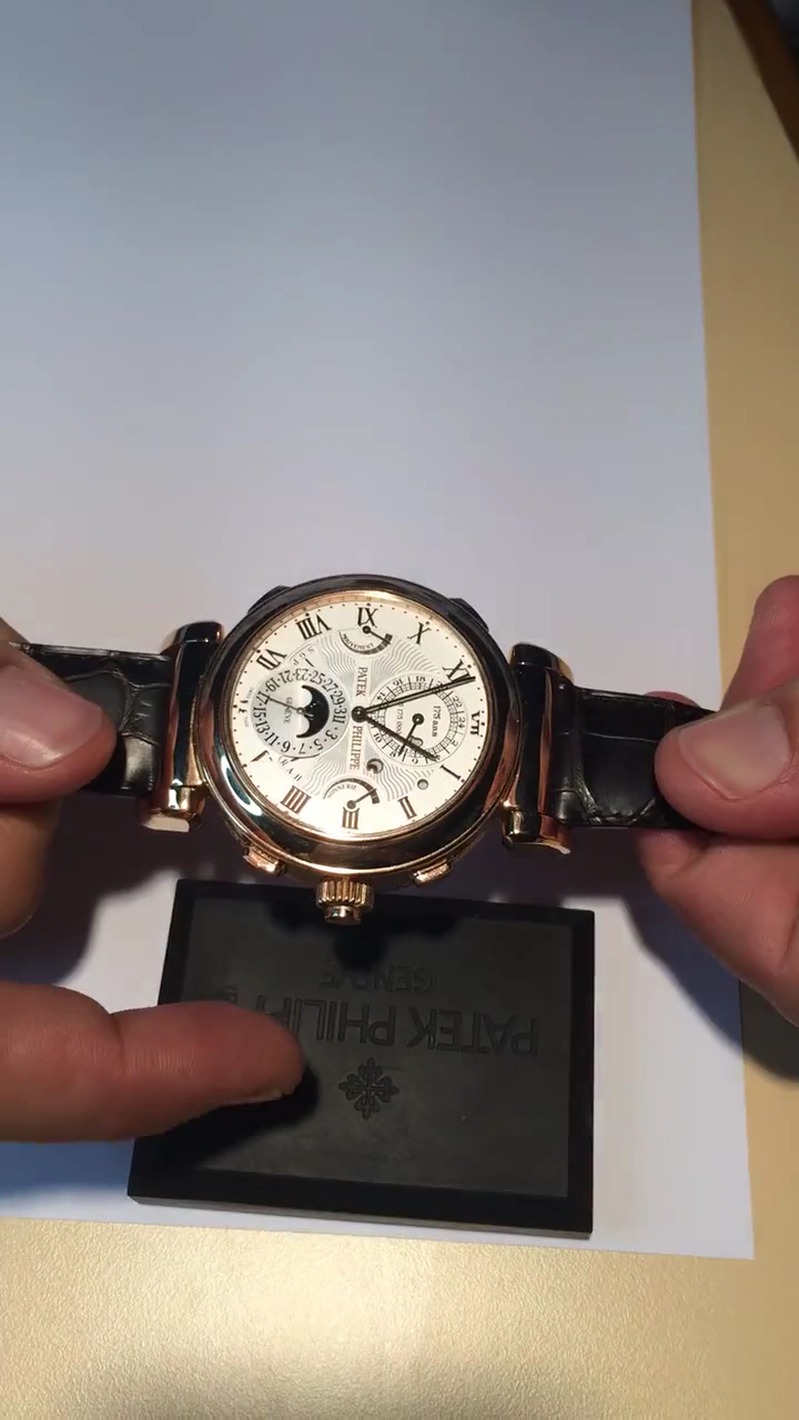 全球仅有7只,最复杂的百达翡丽5175样品表,欣赏一下?