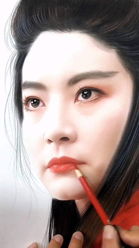 这就是人们心中的东方不败!#创意绘画