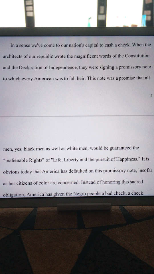 马丁·路德·金演讲节选