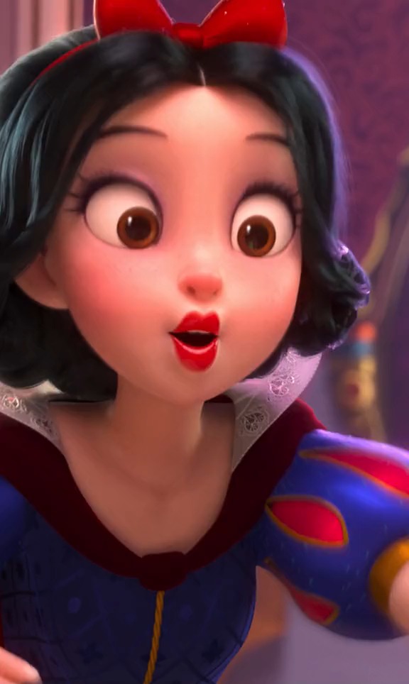 来一个白雪公主的,3d版的是不是很好看!#动漫