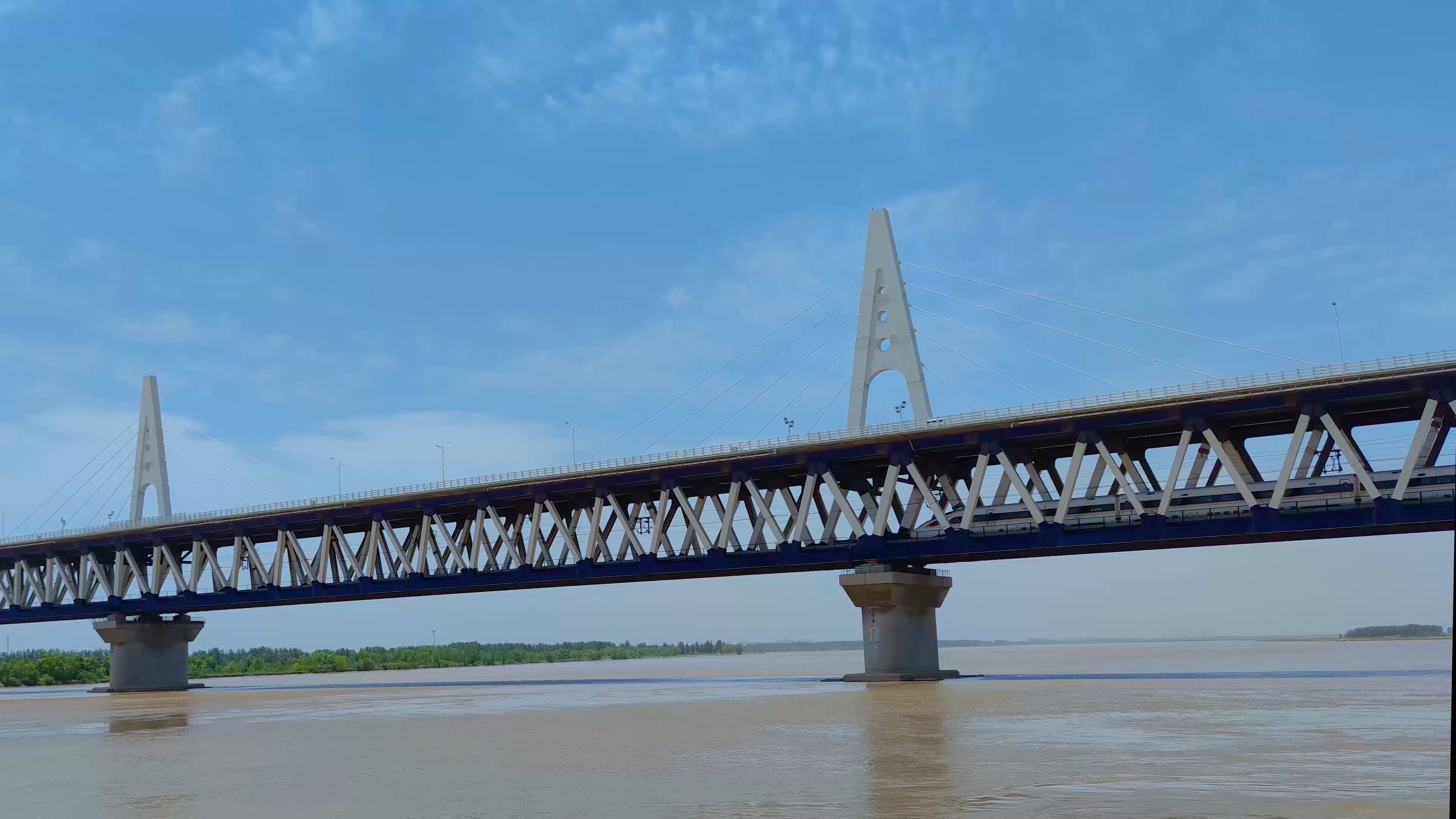 郑新黄河大桥  #母亲河 #带你看风景 #黄河边看黄河  #8k拍摄