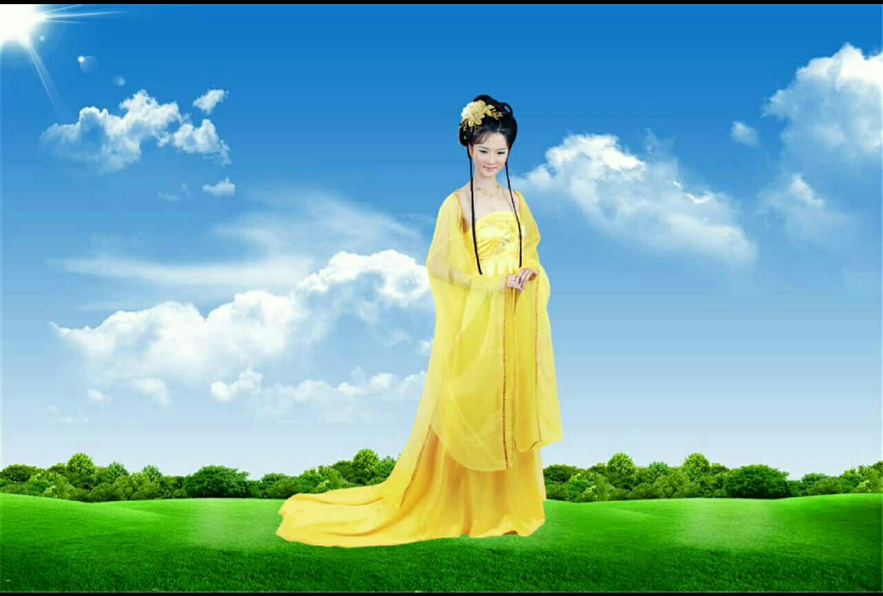 九天仙女落凡尘