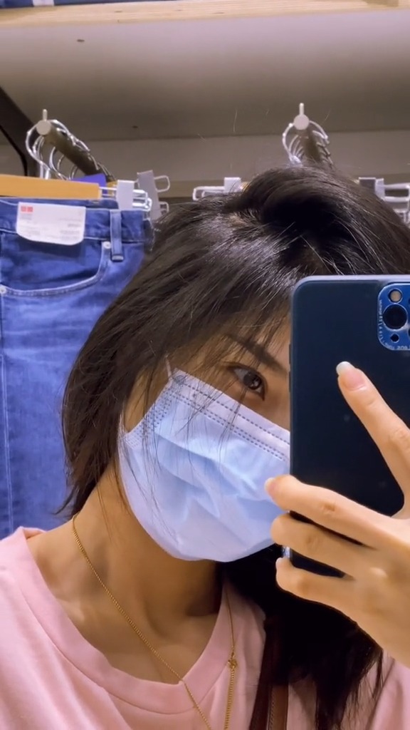 好像也没有多喜欢你,只是习惯了.#美女自拍 #口罩眼神杀!