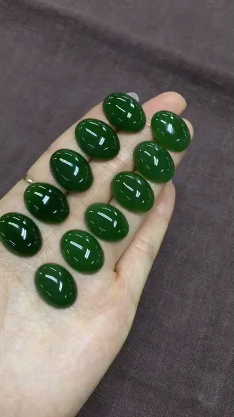 碧玉精品戒面939393