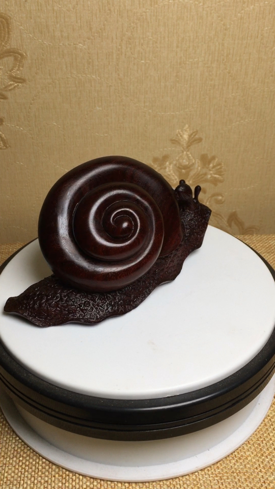 木雕蜗牛制作过程图片