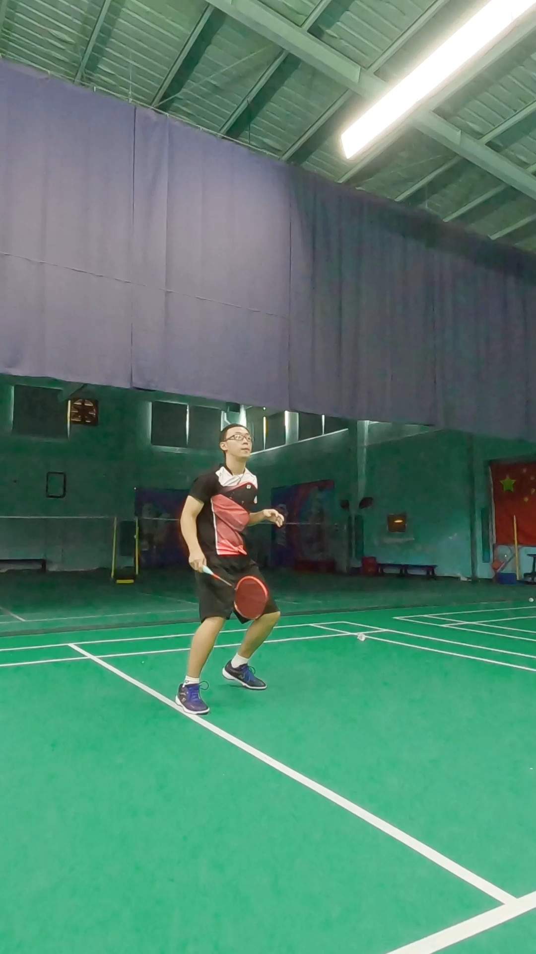 马来步慢动作教学#羽毛球