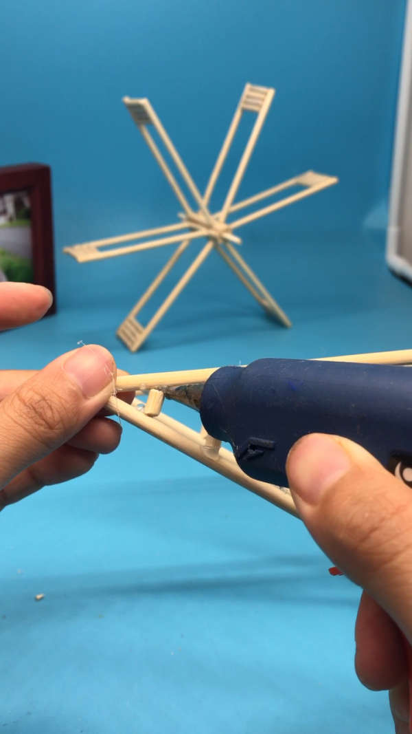 大风车筷子手工diy教程(下)