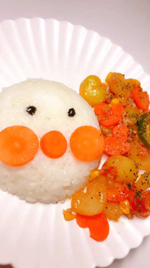 面包超人盖饭来啦! 创意造型 不爱吃饭的宝宝全部吃光光