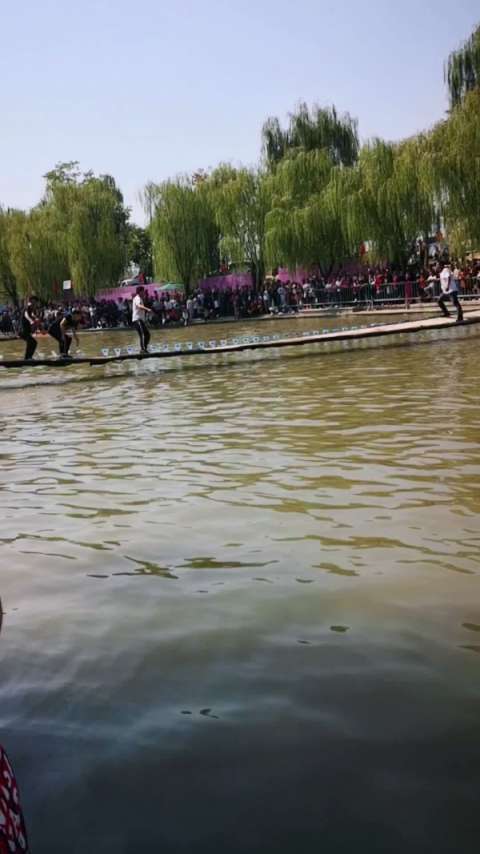 周至水街网红桥!