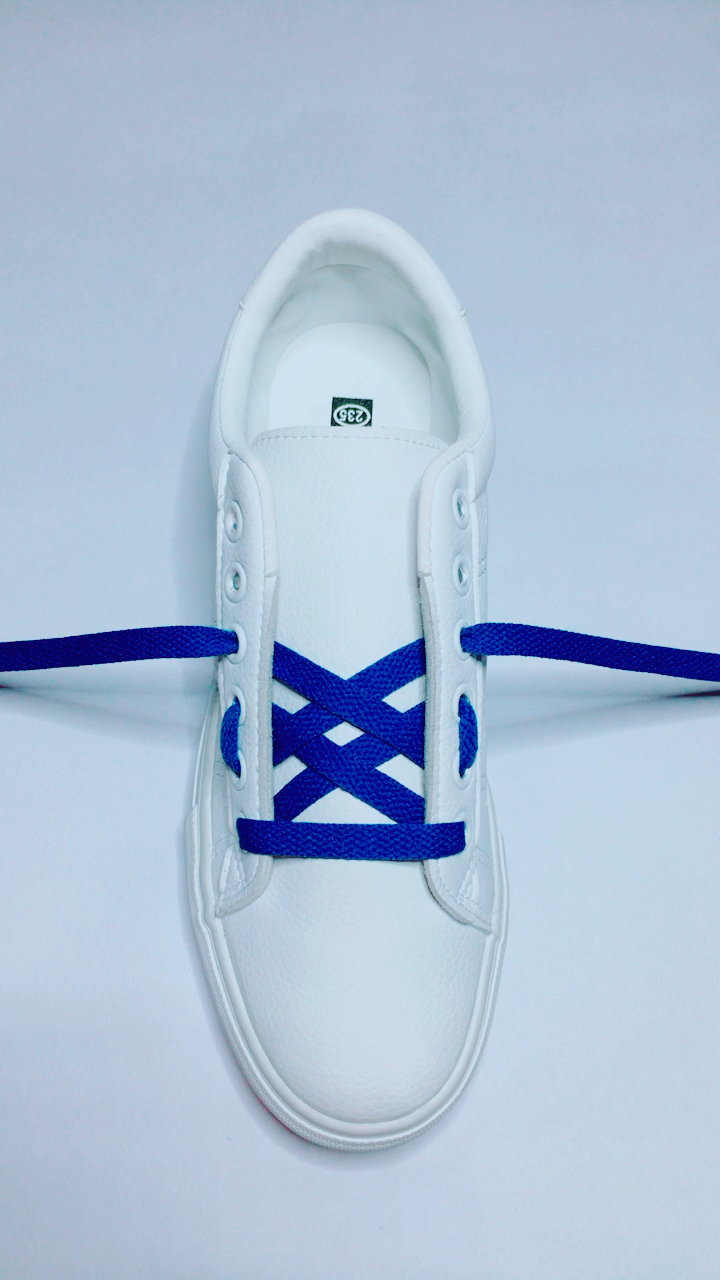 你们要的六孔系法, 还能隐藏鞋带哦!