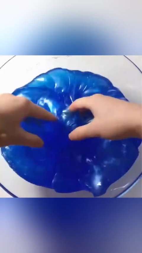 蓝色珠光假水,太好看了!