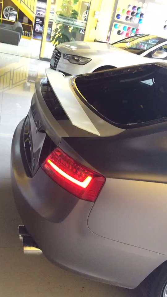 奥迪升降尾翼,a4a5a6可装