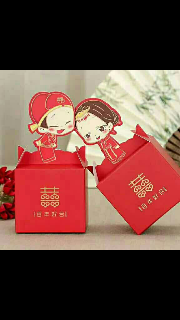 升钟甜缘喜铺喜糖盒!婚庆用品