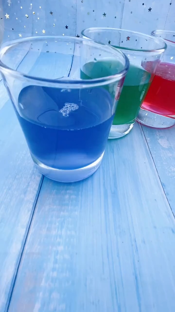 用紫甘蓝做梦幻的变色实验