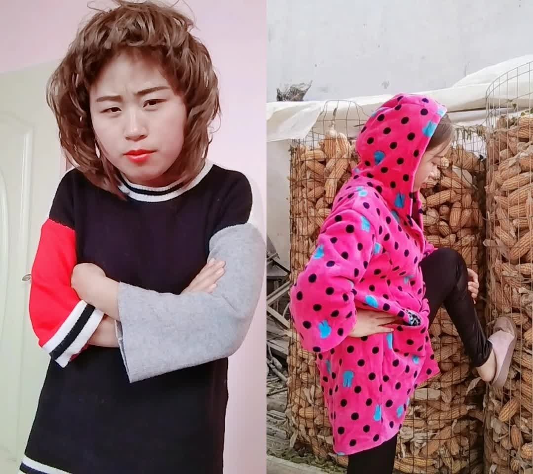 这傻娘们掏什么呢