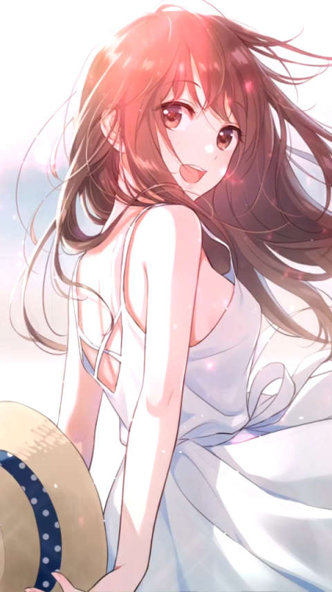 努力向上的阳光女孩