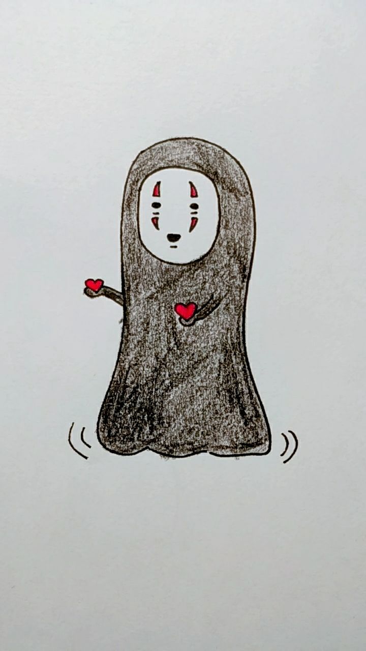 千与千寻,孤独的无脸男.