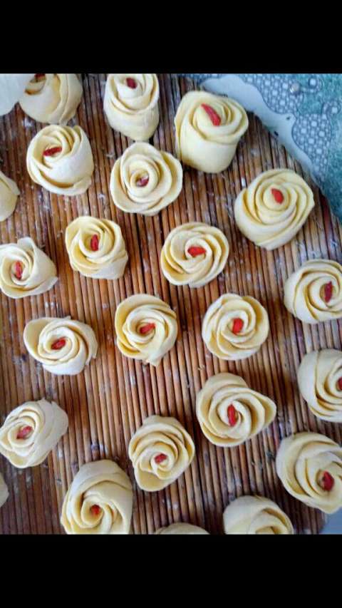 自己制作的南瓜面玫瑰花95