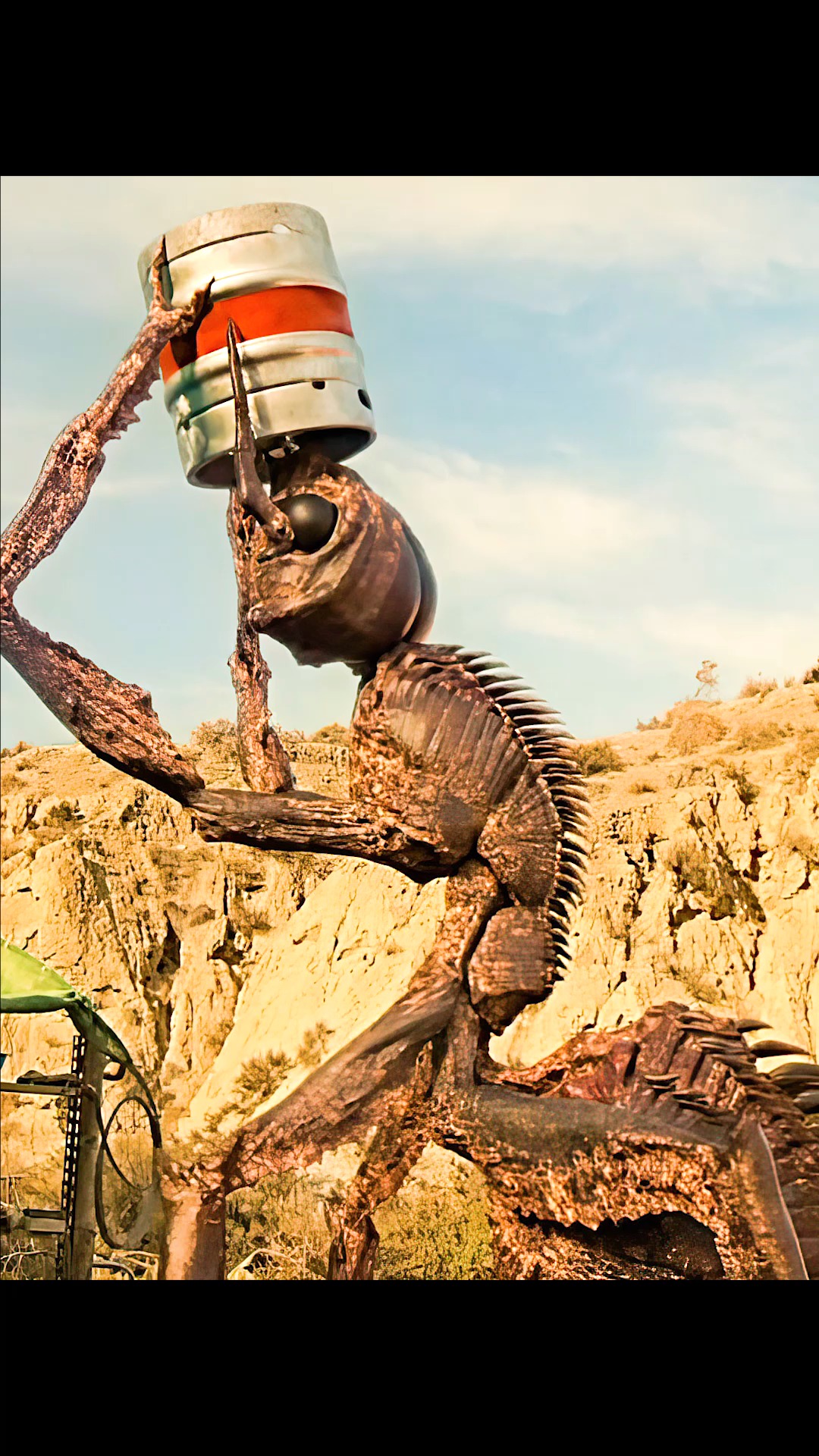 科学家提取外星人dna,培养出800公斤的巨型蚂蚁,到处攻击人类 #沙丘魔