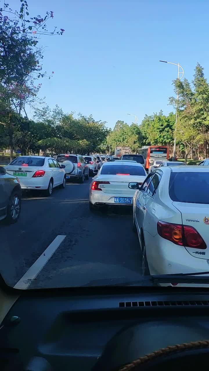 每天上班都是那么堵车!