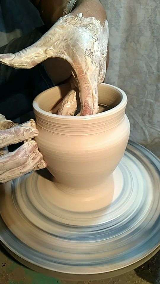 橡皮泥手工制作陶罐图片